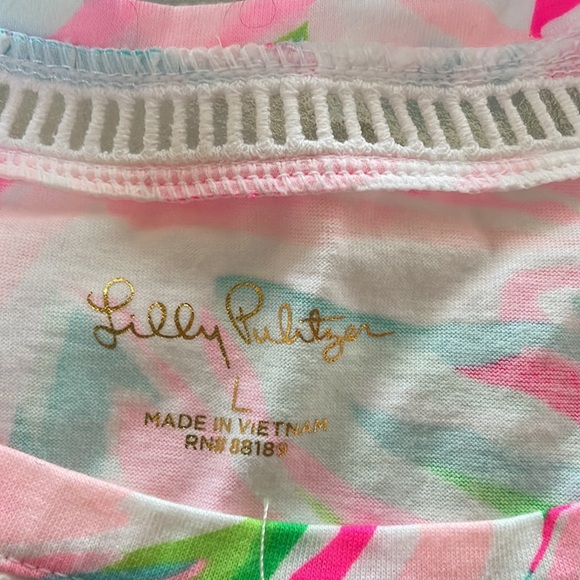 Lily Pulitzer Dress. Size L - Picture 6 of 6